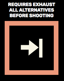 Alternatives before shooting
