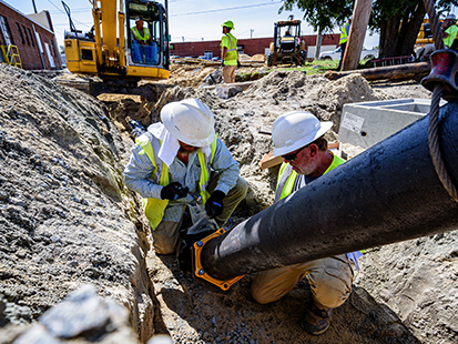 Culvert work