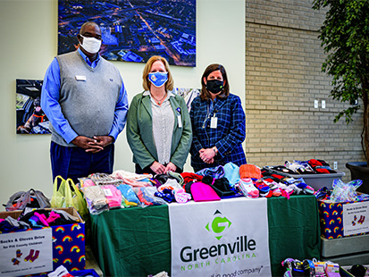 Socks and Gloves Group Photo