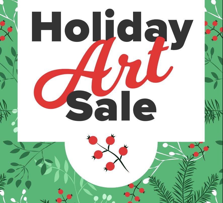 Holiday Art Sale Banner
