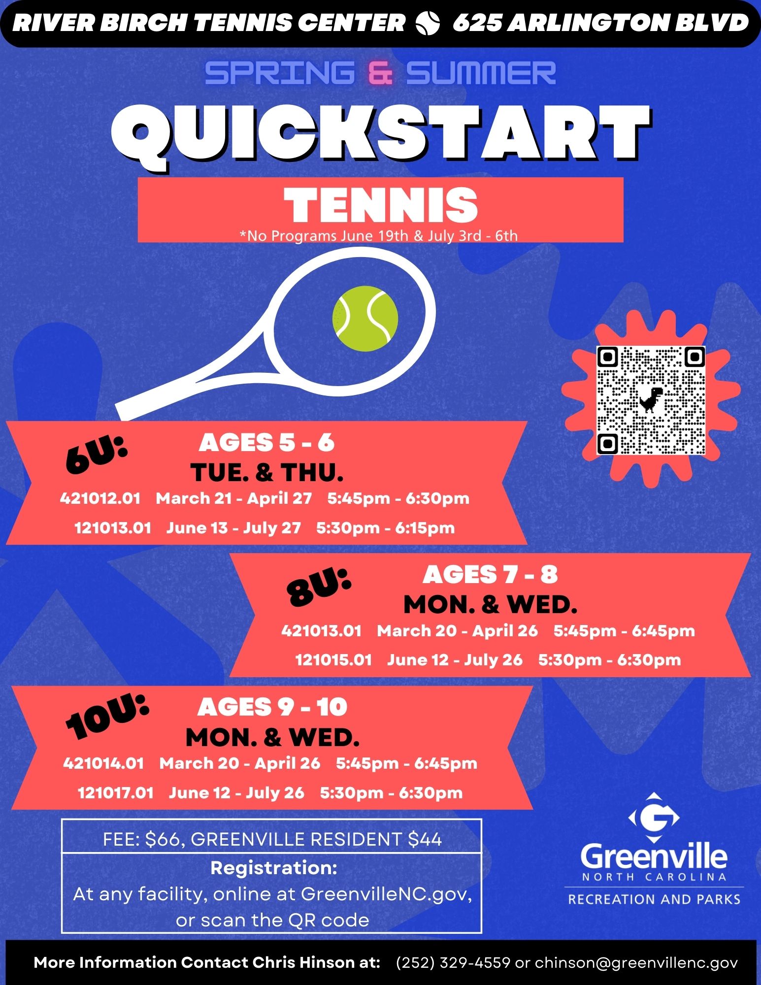 2023 Spring Summer QuickStart Tennis