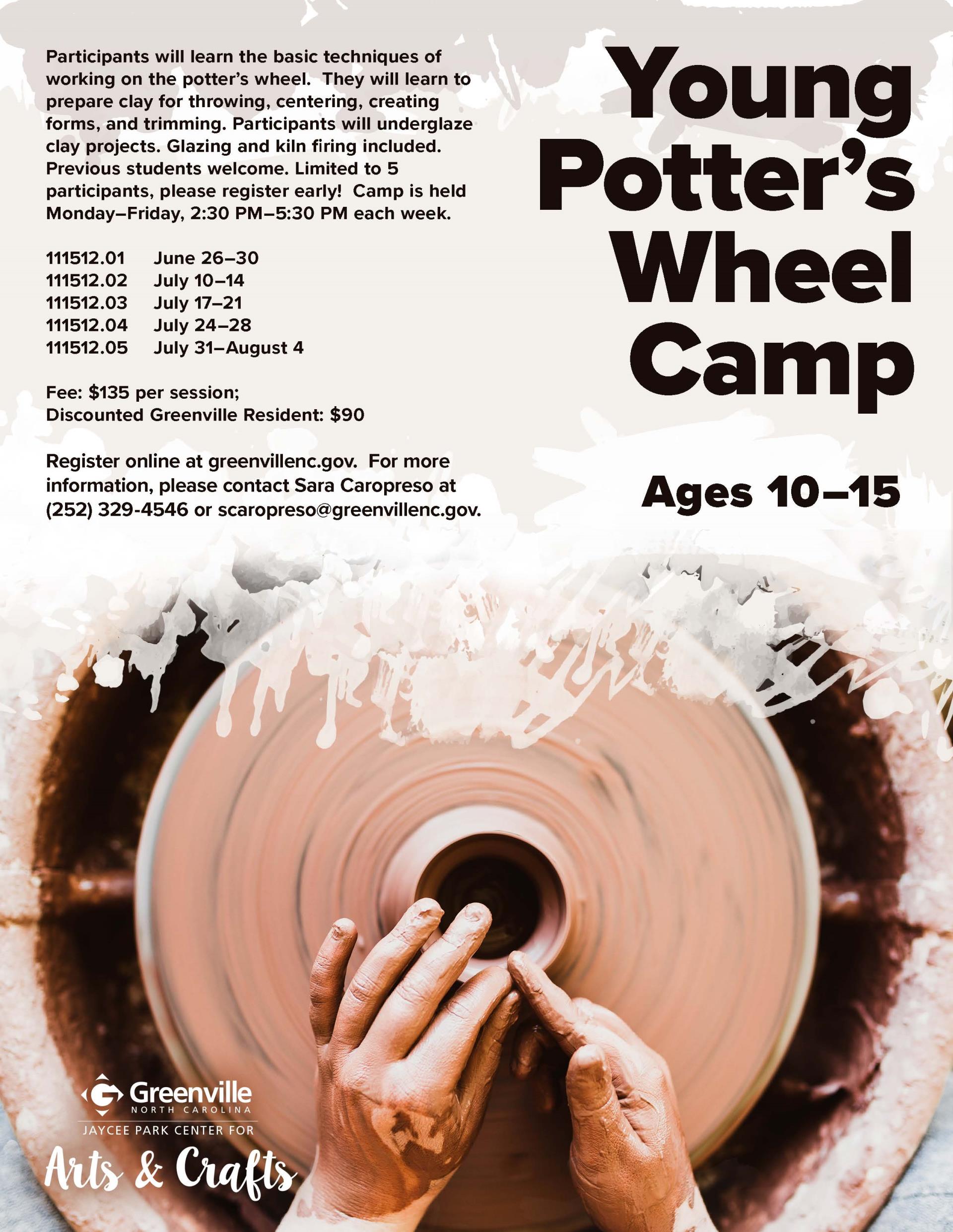2023 Young Potters Wheel 