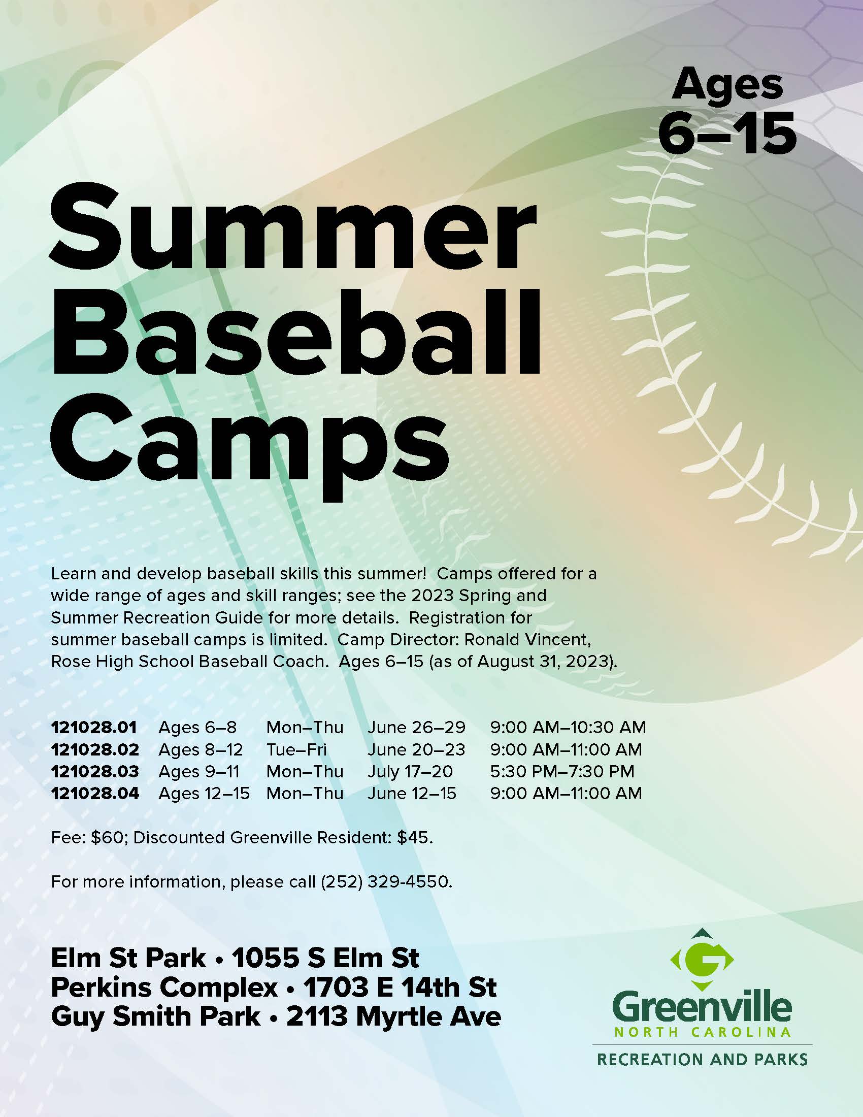 2023 Summer Baseball Camp