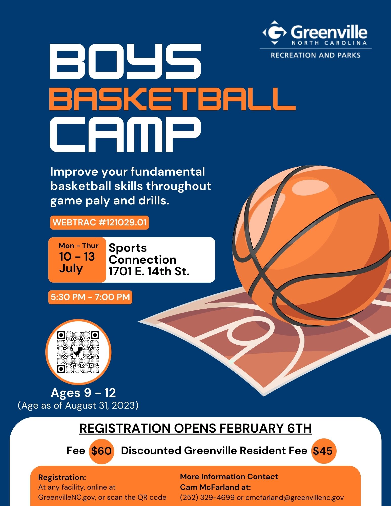 2023 Boys SC Basketball Camp