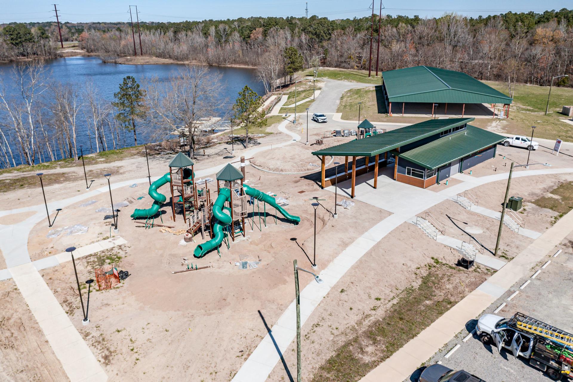 Welcome Center and Playground
