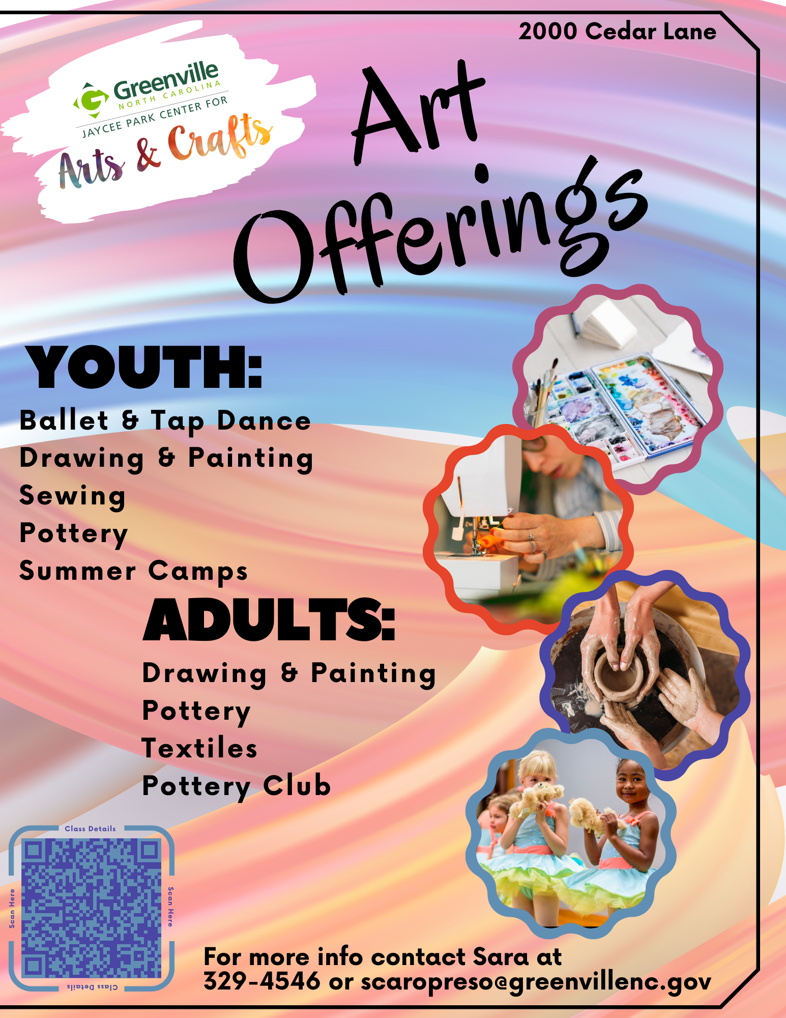 2023 - 24 General Art Offerings Flyer