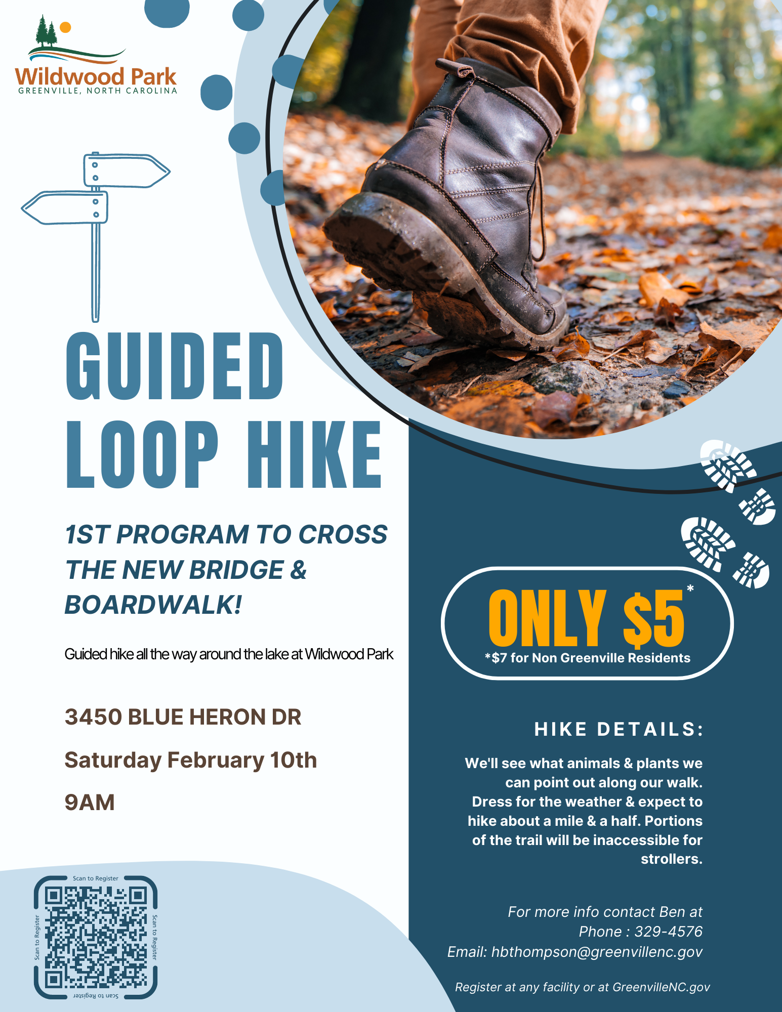 2024 Guided Loop Hike flyer