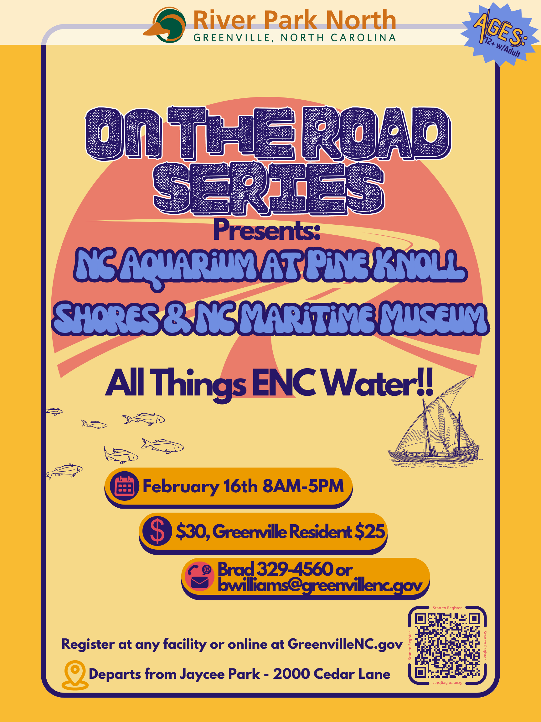 2024 RPN On the Road  NC Aquarium flyer