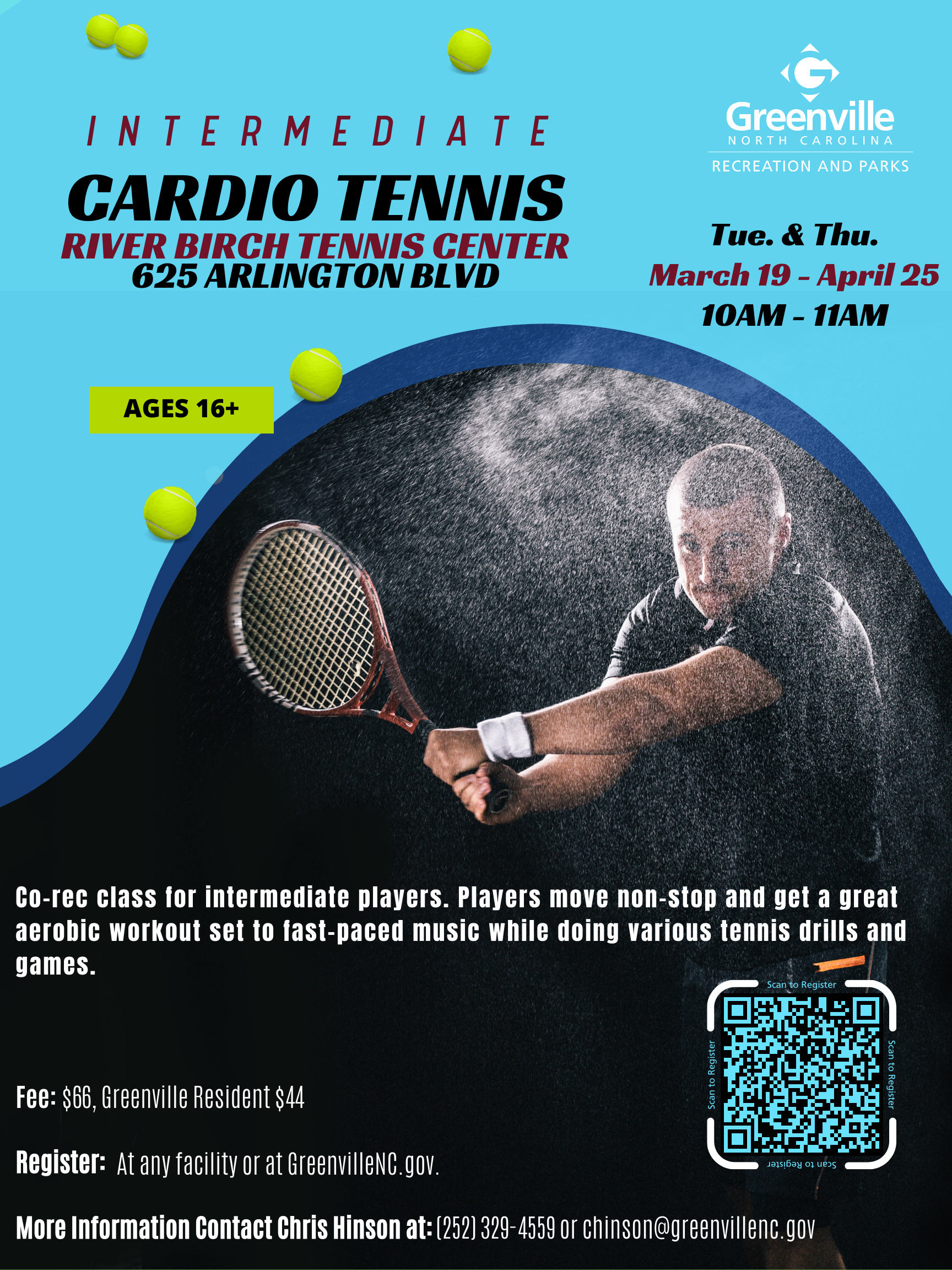 2024 Spring Intermediate Cardio Tennis Spring