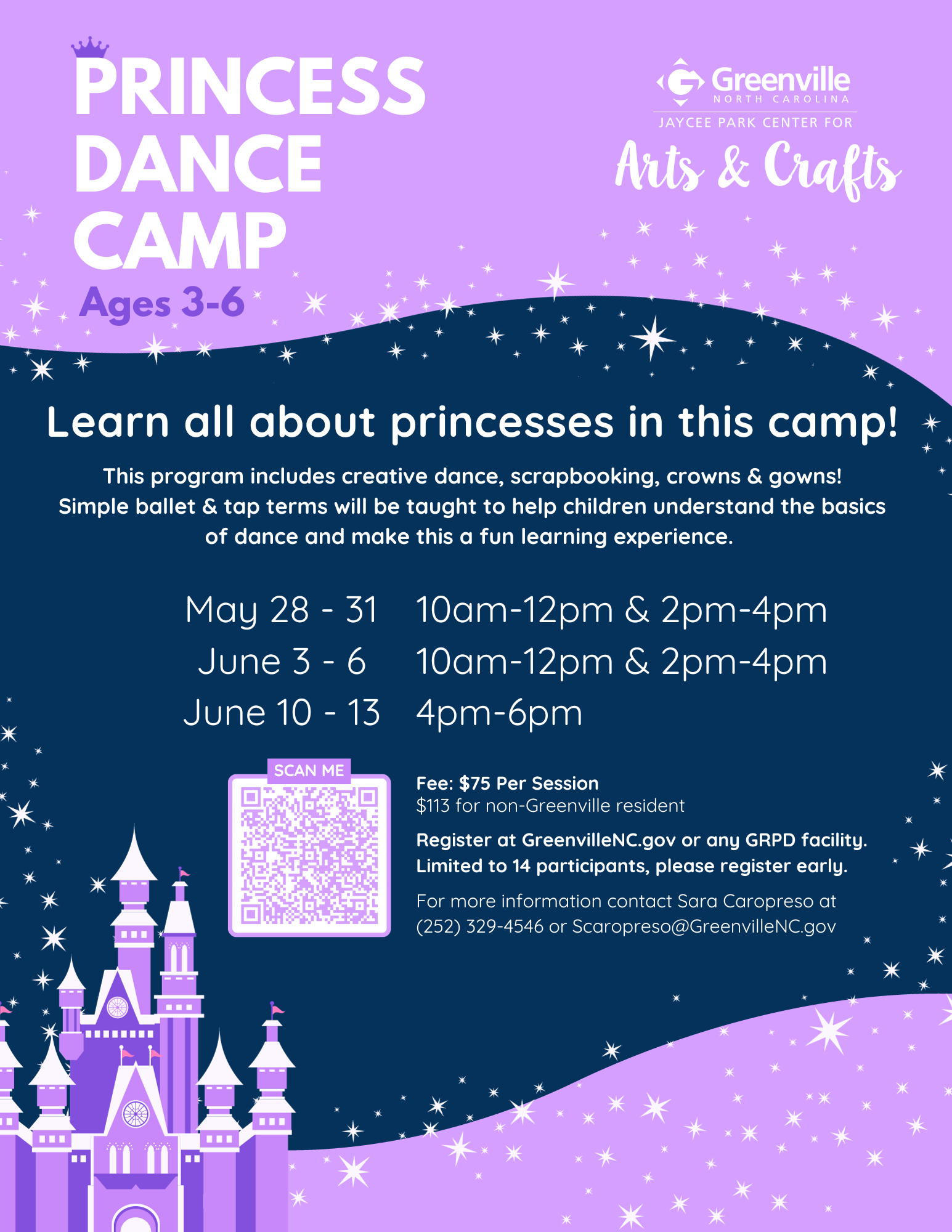 Flyer_Princess Dance Camp_2024