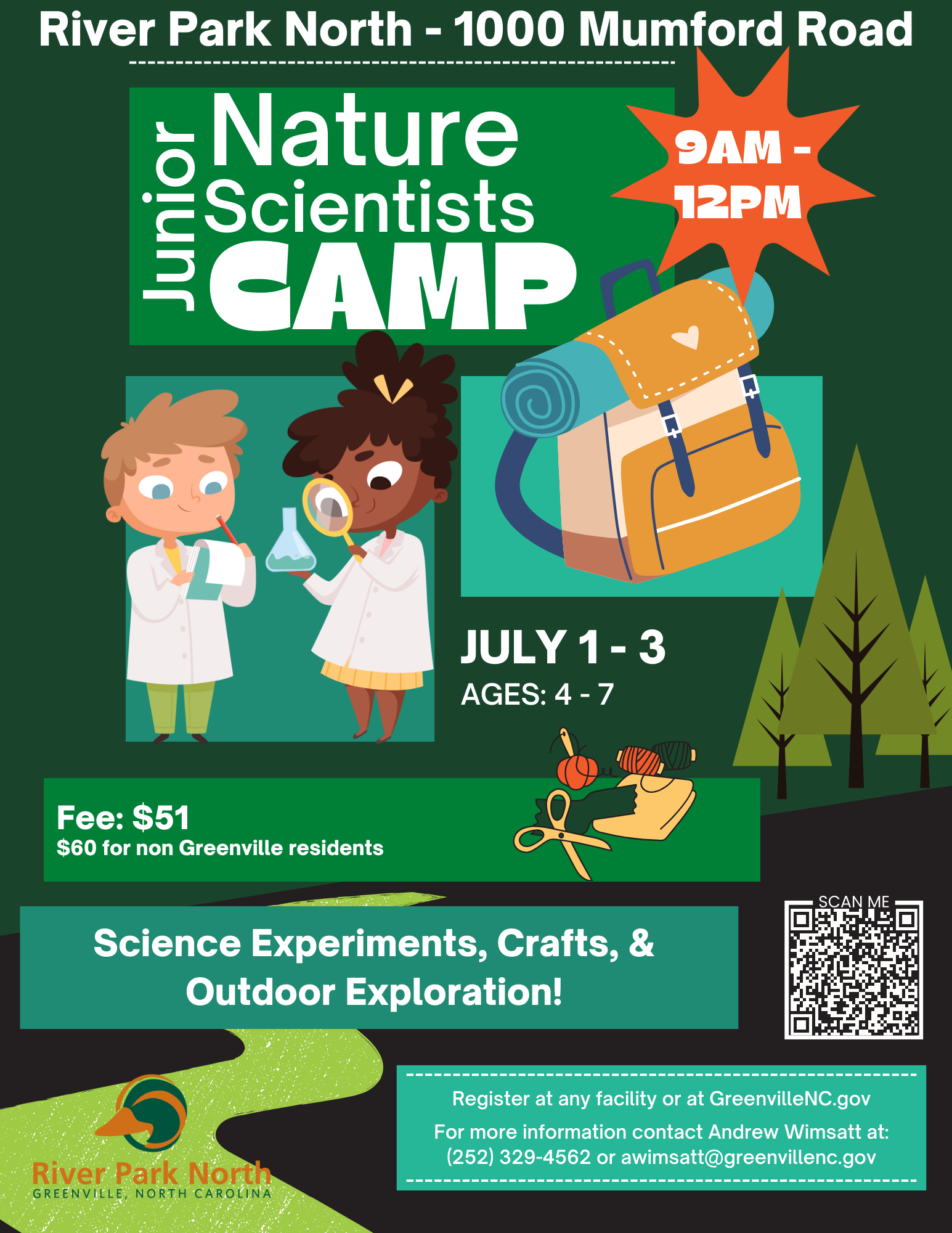 2024 Junior Nature Scientists Camp