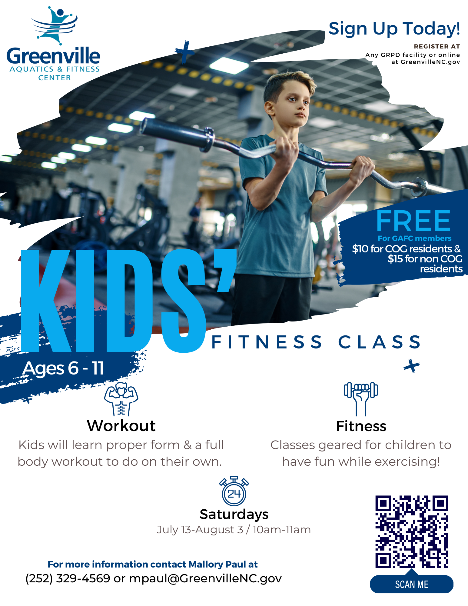 2024 Kids Fitness Class