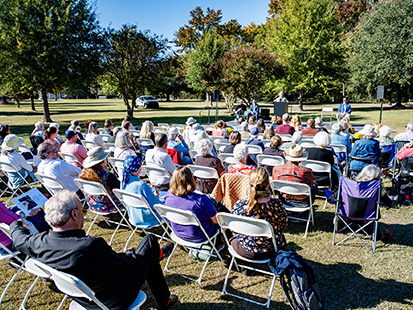 Fridley Park Dedication