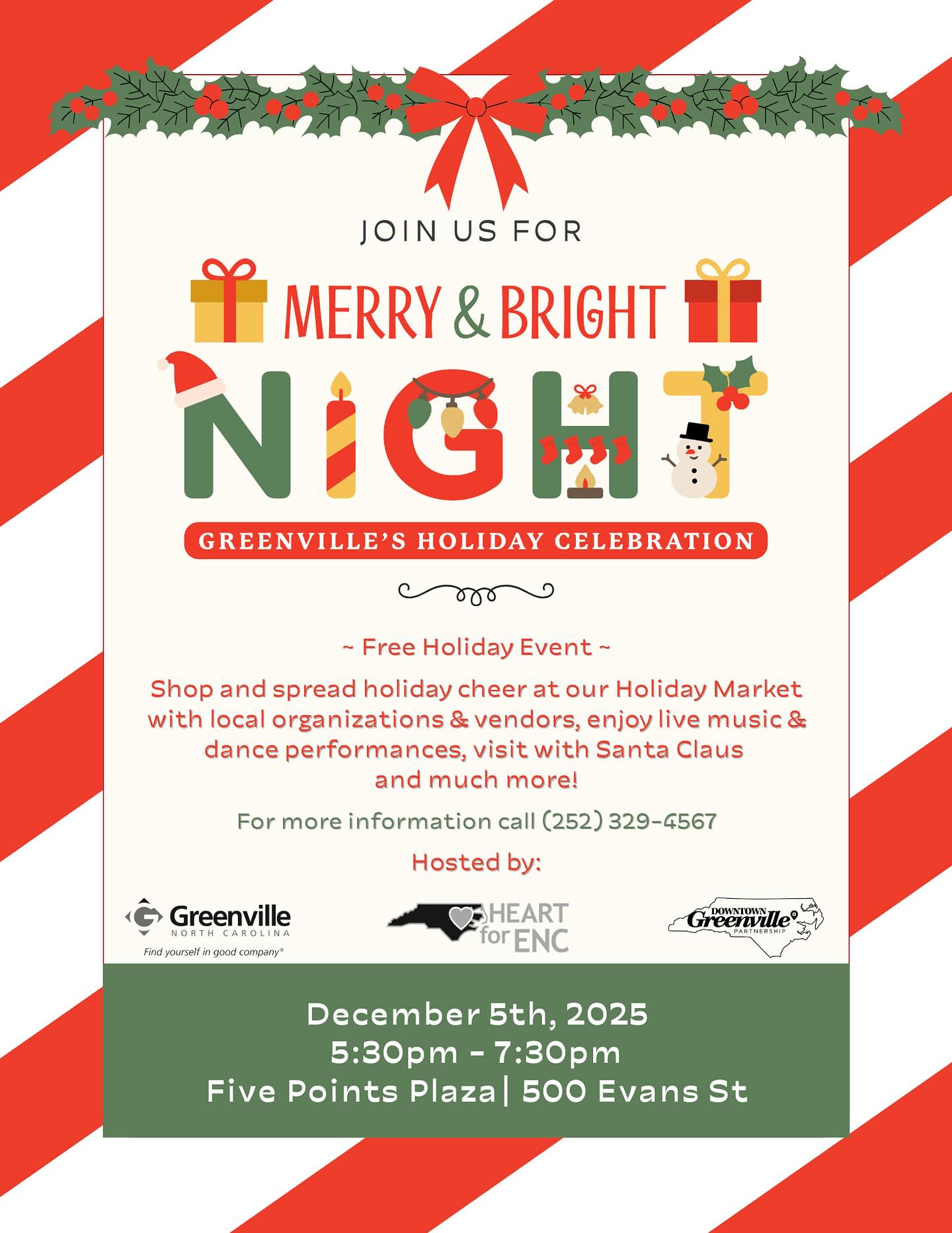 Merry and Bright Night Flyer