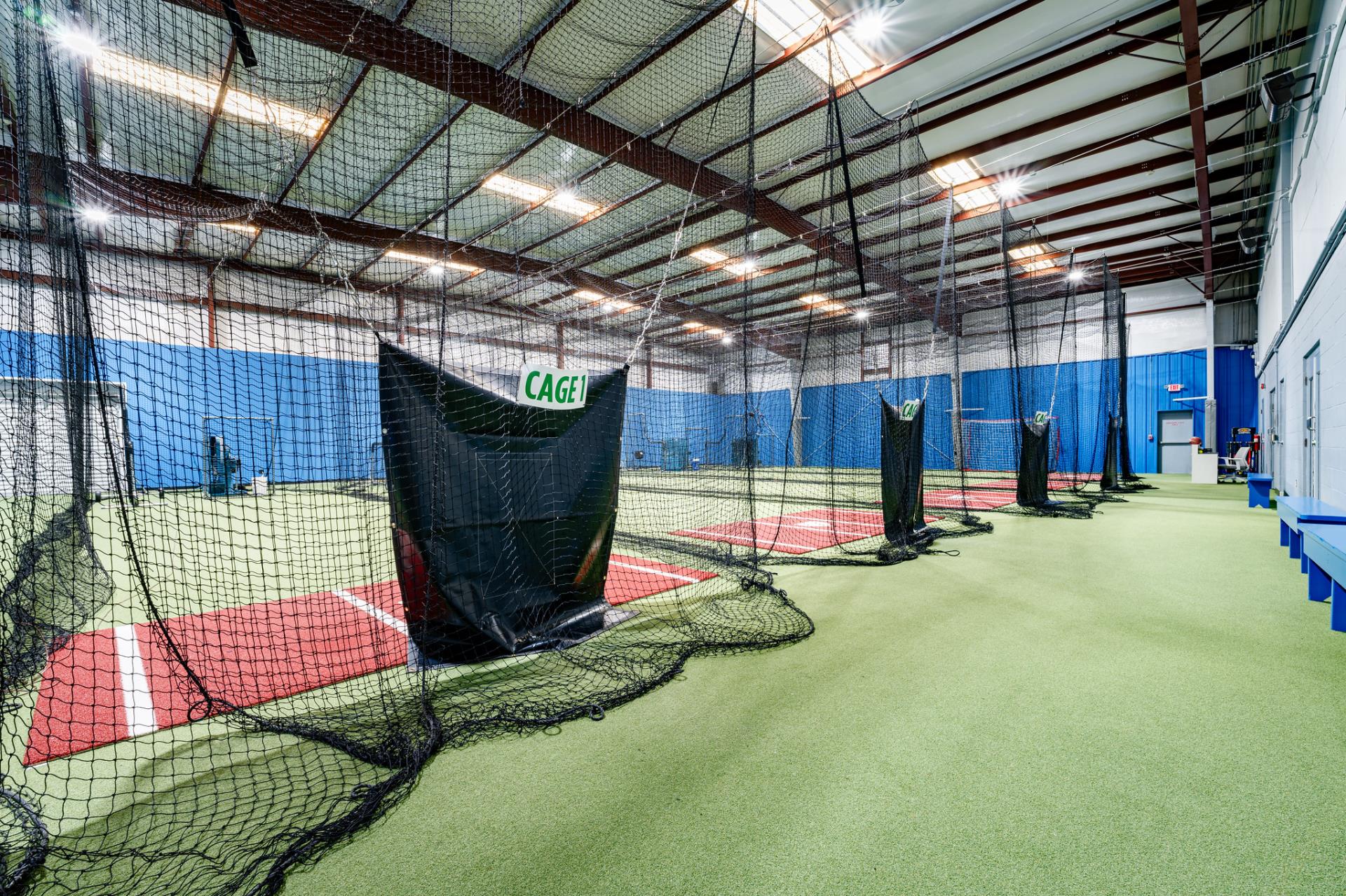 All 5 Cages at Sports Connection