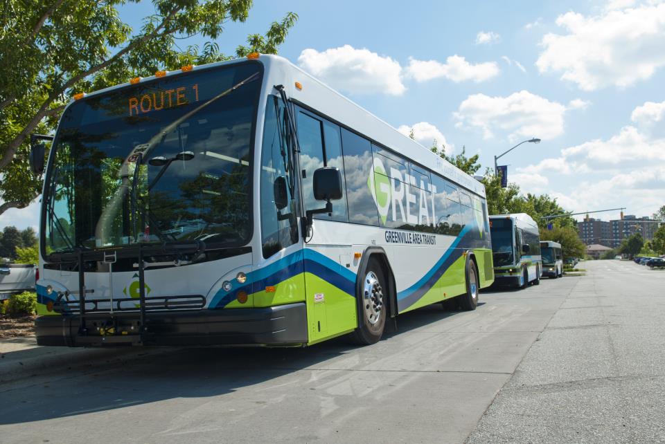 greenville nc tour bus