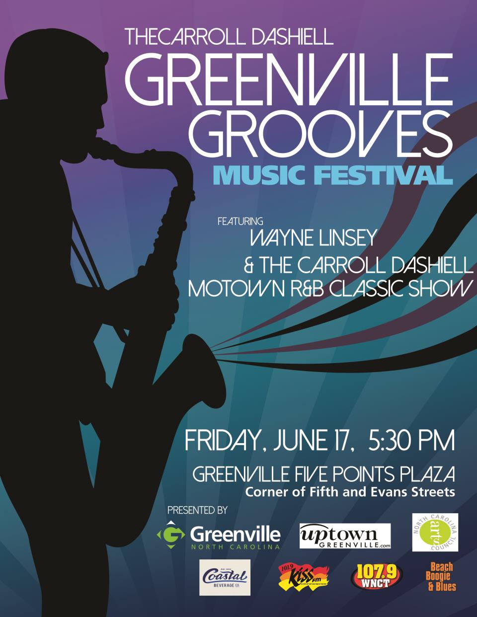 Greenville Grooves Poster NEW 2016