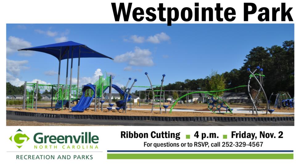 Westpointe Park ribbon cutting