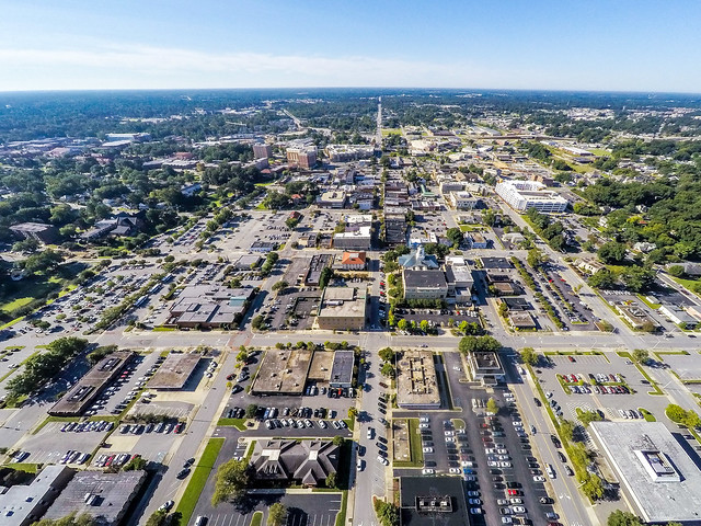 city aerial