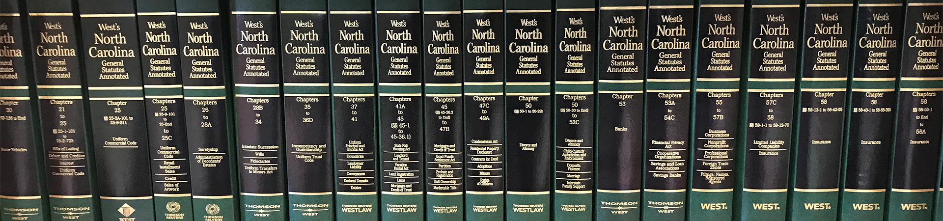 State statutes books on shelf
